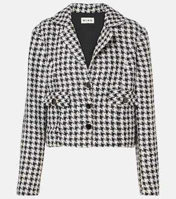 Giacca cropped pied-de-poule | Rixo