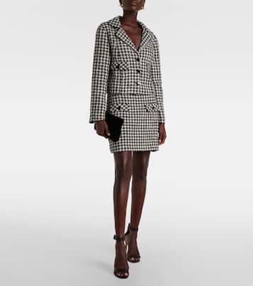 Giacca cropped pied-de-poule | Rixo