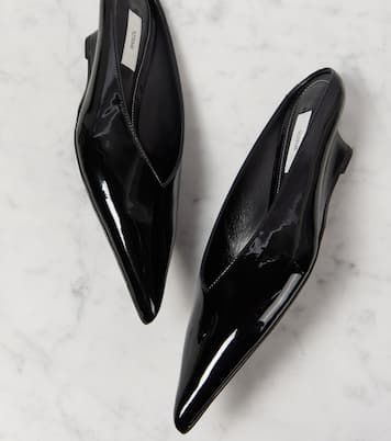 Wedge-Mules Sharp aus Lackleder | Toteme