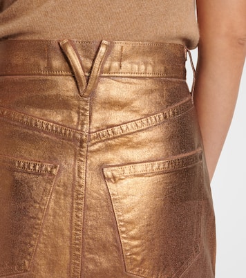 Gonna midi di jeans Victoria | Veronica Beard