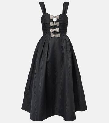 Abito midi Luiza con cut-out e fiocco | Rebecca Vallance