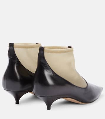 Botines de malla con piel | The Row