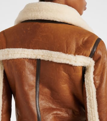 Arlo shearling-lined leather jacket | Proenza Schouler