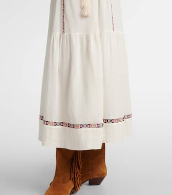 Gonna midi Florenza in cotone | Marant Etoile