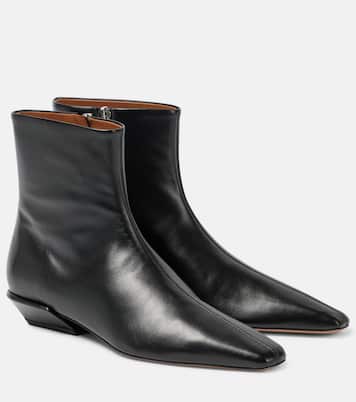 Bettina 25 leather ankle boots | Paris Texas