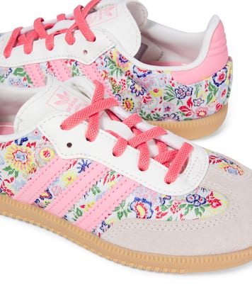 x Liberty London – Baskets Samba OG en cuir | Adidas Originals Kids