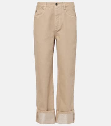 Jeans regular a vita media | Brunello Cucinelli