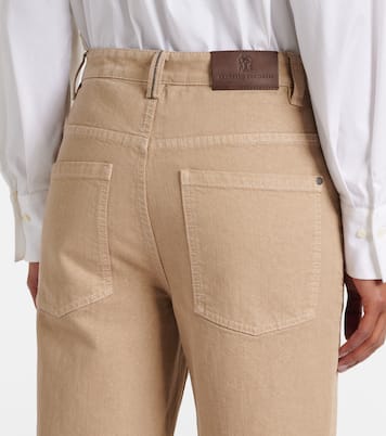 Jeans regular a vita media | Brunello Cucinelli