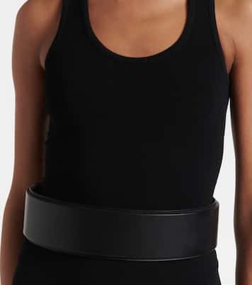 Ceinture Flex Straight en cuir | Alaïa