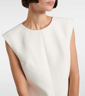 Robe aus einem Wollgemisch mit Seide | Róhe