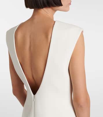 Robe aus einem Wollgemisch mit Seide | Róhe