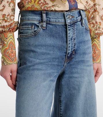 Jeans a gamba larga Le Palazzo Crop | Frame