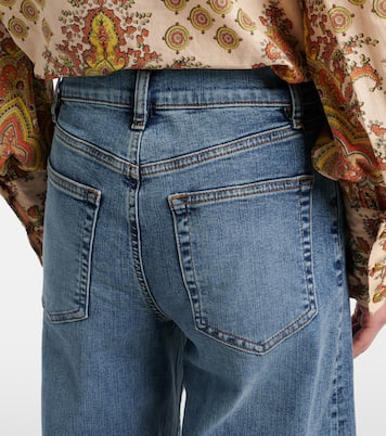 Jeans a gamba larga Le Palazzo Crop | Frame