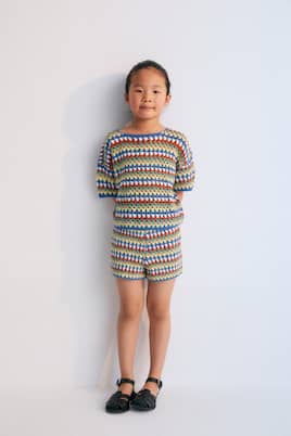 Shorts in crochet di cotone | The New Society