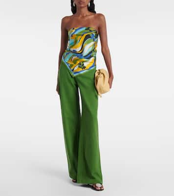Floral silk scarf | Christopher Esber
