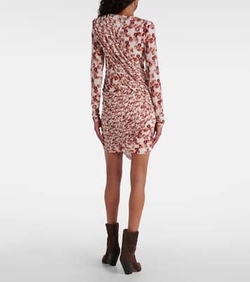 Georgia draped printed minidress | Isabel Marant