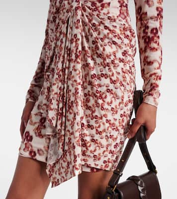 Georgia draped printed minidress | Isabel Marant