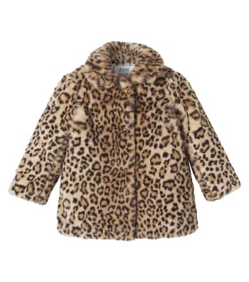 Doogie leopard-print coat | Bonpoint
