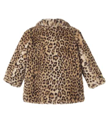Doogie leopard-print coat | Bonpoint