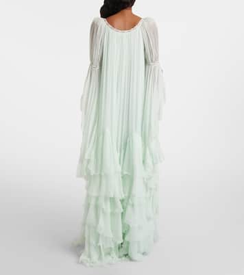 Robe aus Seidenmusselin | Chloé