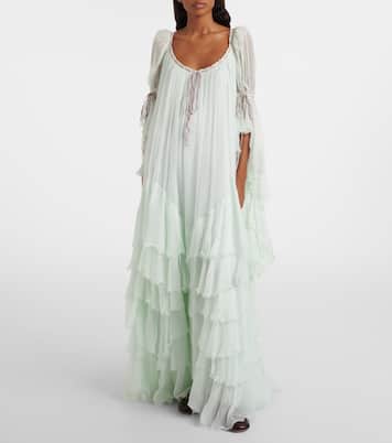 Robe aus Seidenmusselin | Chloé