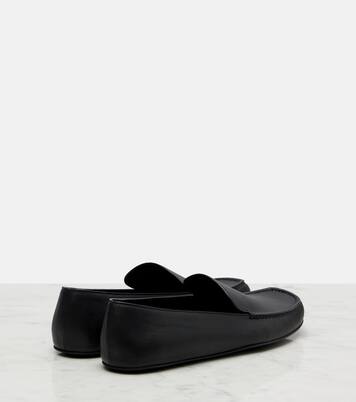 Slip-Ons Leo aus Leder | The Row