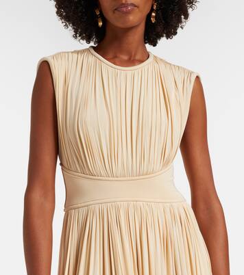 Hypnotic pleated maxi dress | Zimmermann
