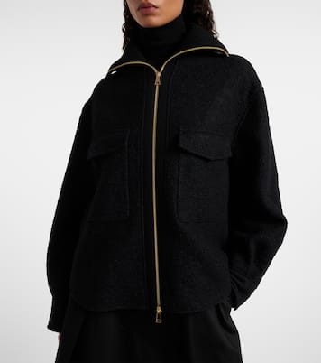 Surchemise en laine mélangée | Moncler