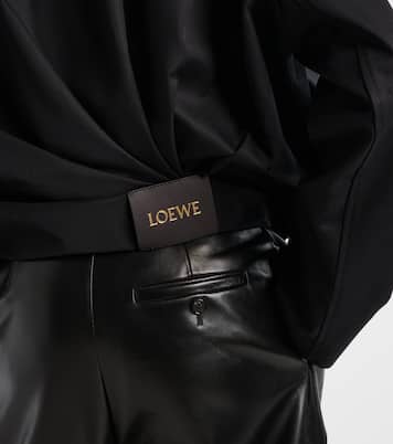 Chaqueta en sarga de algodón y seda | Loewe