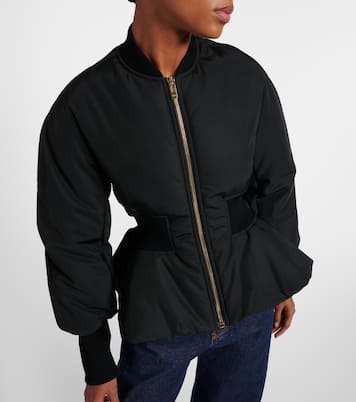 Peplum bomber jacket | Alaïa