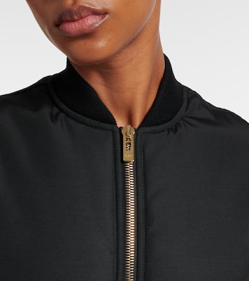 Peplum bomber jacket | Alaïa