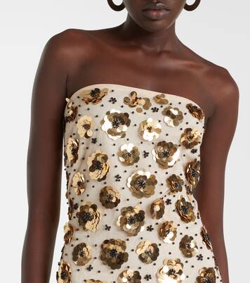 Vestido midi con lentejuelas | Rotate