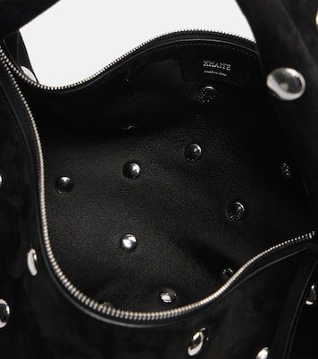 Tote Bag Olivia Medium aus Veloursleder | Khaite