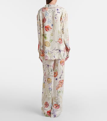 Meadow palazzo pants | McQueen