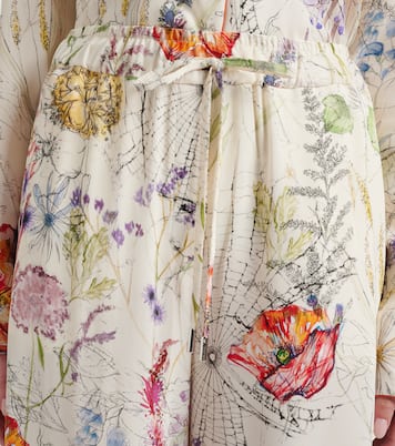 Meadow palazzo pants | McQueen