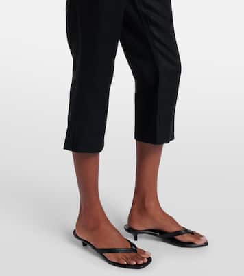 Linen capri pants | Faithfull