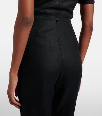 Linen capri pants | Faithfull