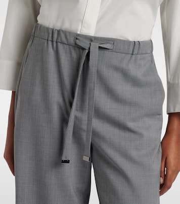 Baia wool-blend wide-leg pants | 'S Max Mara