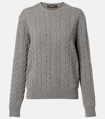 Cedar cable-knit cashmere sweater | Loro Piana