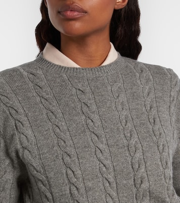Cedar cable-knit cashmere sweater | Loro Piana