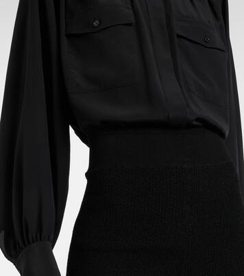 Knitted capri pants | Chloé