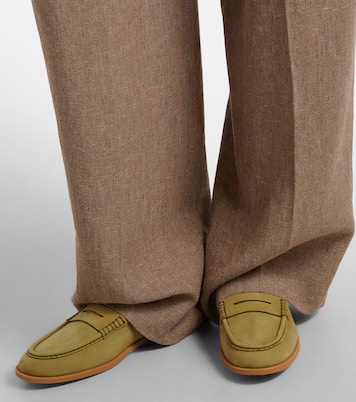 Loafers aus Veloursleder | Tod's