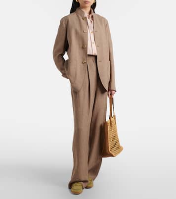 Loafers aus Veloursleder | Tod's