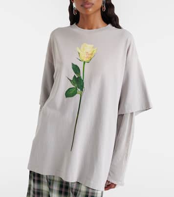 Edra printed cotton jersey T-shirt | Acne Studios