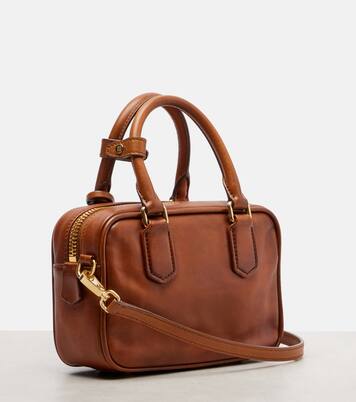 Arcadie Small leather tote bag | Miu Miu