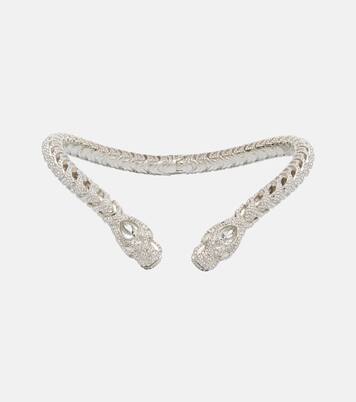 Dionysus crystal-embellished choker | Gucci