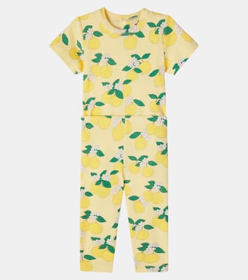 Baby Oranges cotton-blend bodysuit and leggings | Tinycottons