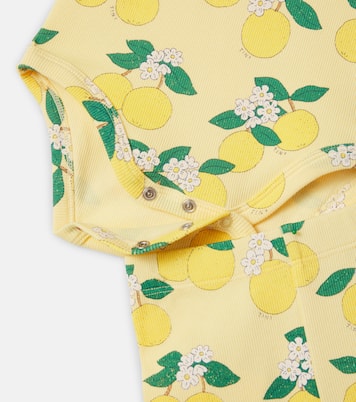Baby Oranges cotton-blend bodysuit and leggings | Tinycottons