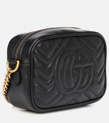 Borsa a tracolla GG Marmont Mini in pelle | Gucci
