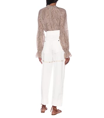 Pantalones ajustados de tiro alto | Etro